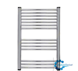 حوله خشک کن استیل 13 لول 50 ×80 کروم براق ایران رویال